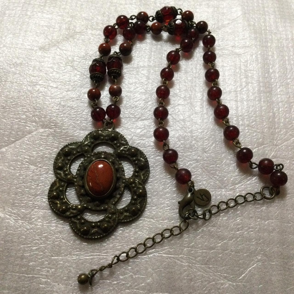 Poppy Jasper Necklace